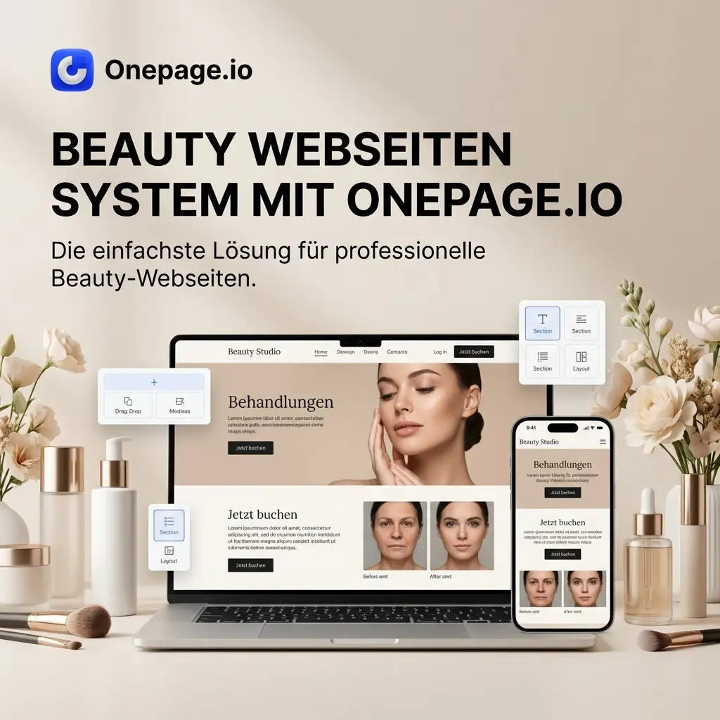 Beauty Webseiten System (OnePage)